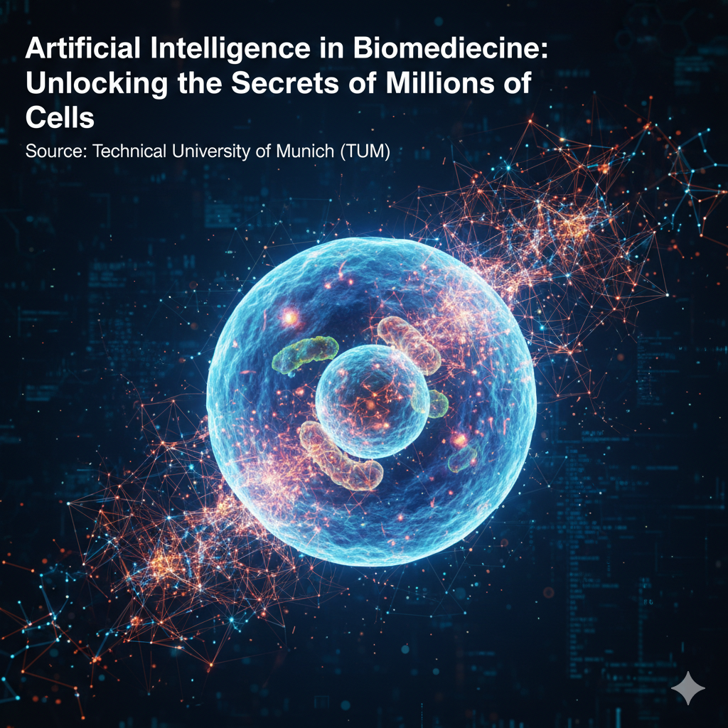 Artificial Intelligence in Biomedicine: Unlocking the Secrets of Millions of Cells cover