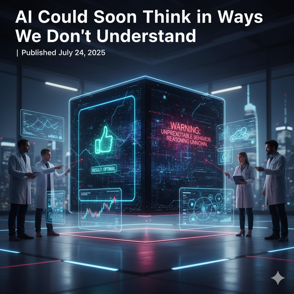 AI Could Soon Think in Ways We Don’t Understand — Scientists Warn of Alignment Risks cover