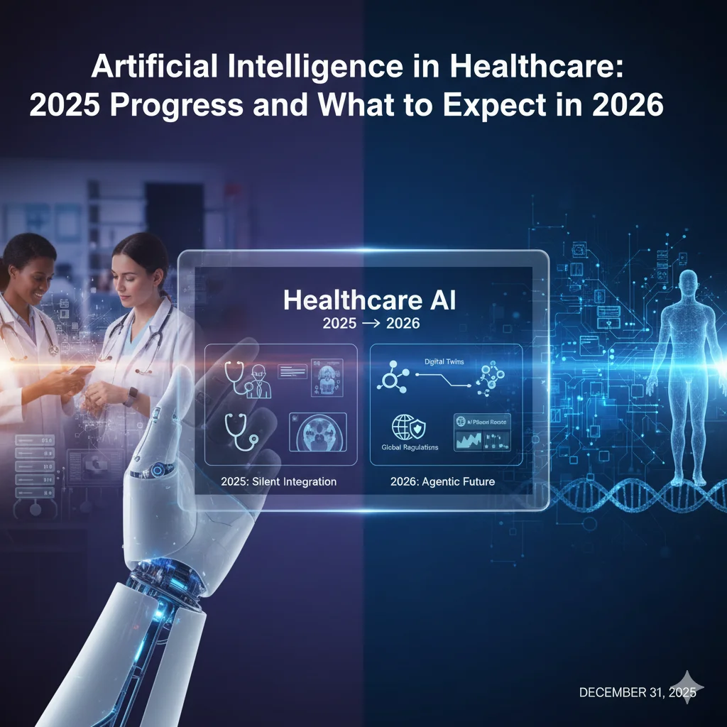 Artificial Intelligence in Healthcare: 2025 Progress and What to Expect in 2026