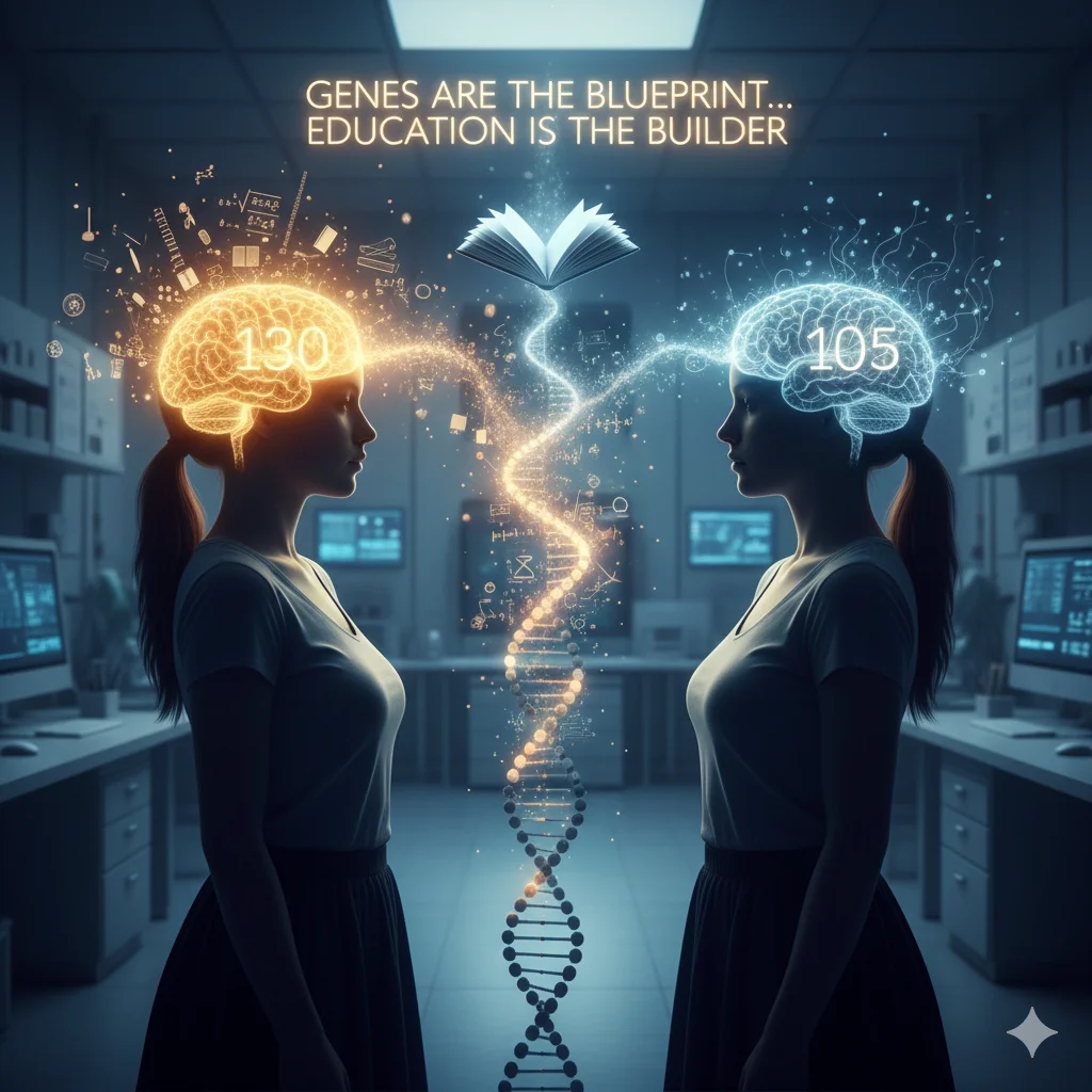 Beyond the Double Helix: How AI Reveals Education's Power Over Your Genes