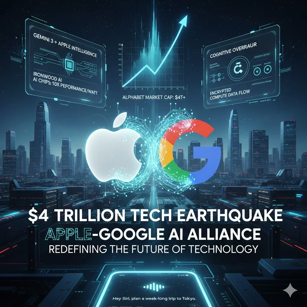 The $4 Trillion Tech Earthquake: How the Apple–Google AI Alliance Is Redefining the Future of Technology