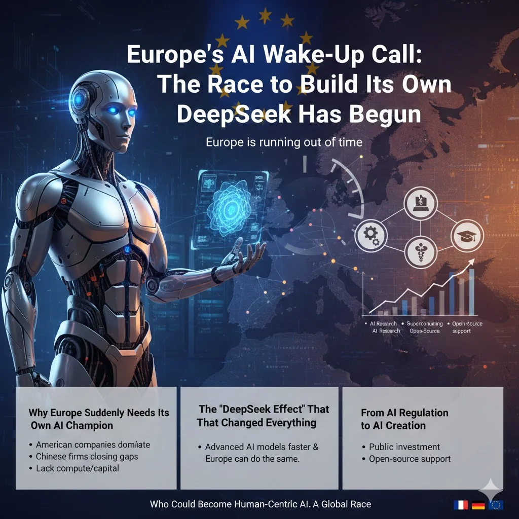 Europe’s AI Wake-Up Call: The Race to Build Its Own DeepSeek Has Begun