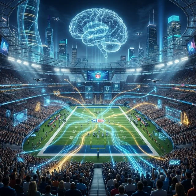 The Silicon Turf: How AI is Rewriting the Super Bowl 2026 Playbook