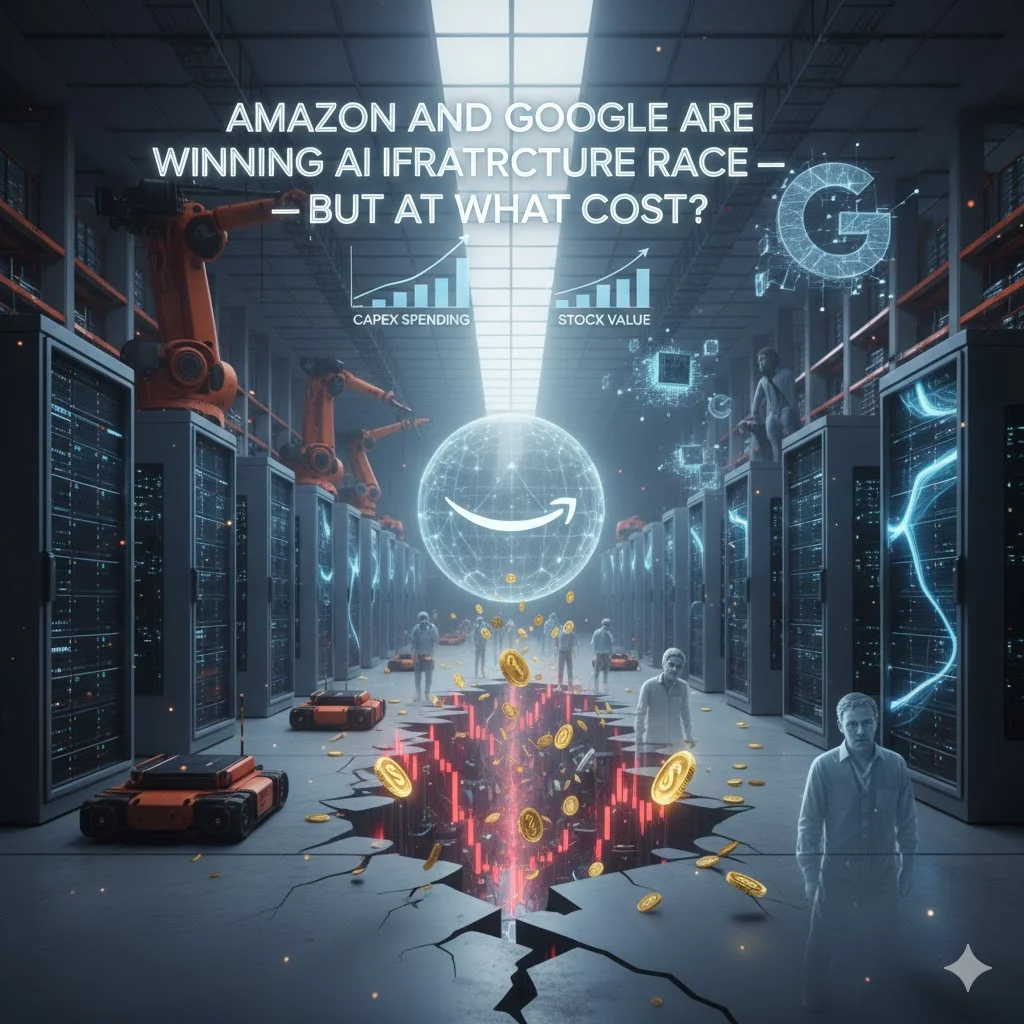Amazon and Google Are Winning the AI Infrastructure Race — But at What Cost?