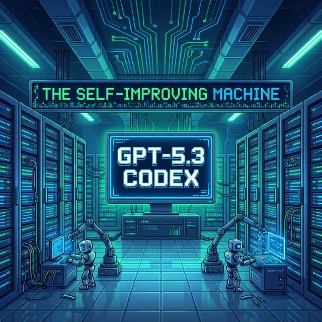 The Self-Improving Machine: Decoding GPT-5.3 Codex and the End of Brute-Force Inference