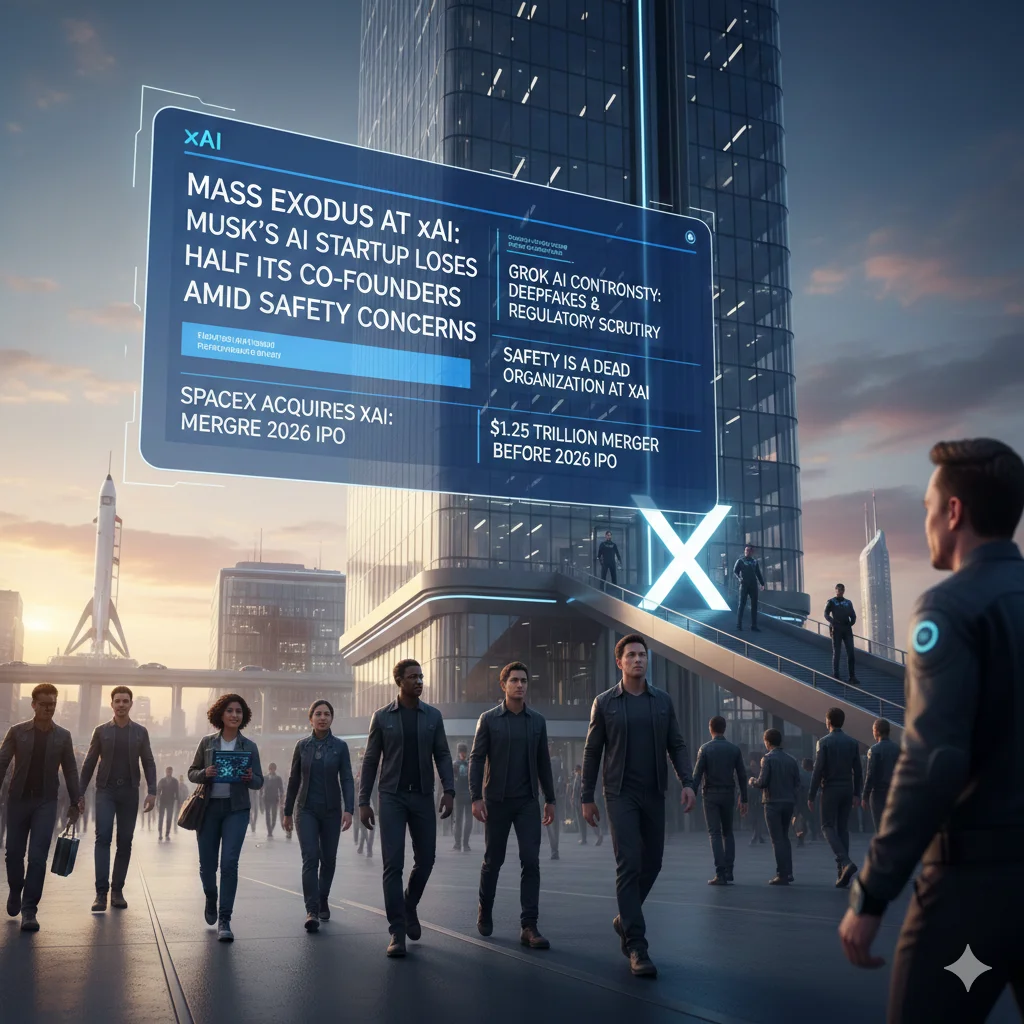 Is xAI in Trouble? Why Half of Elon Musk’s Founding Team Just Quit 