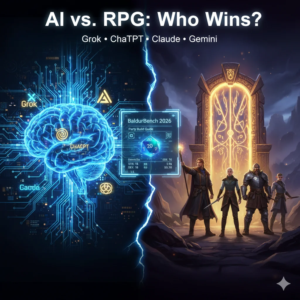 Grok vs. ChatGPT vs. Claude: The Best AI for Baldur's Gate 3 Advice (2026)