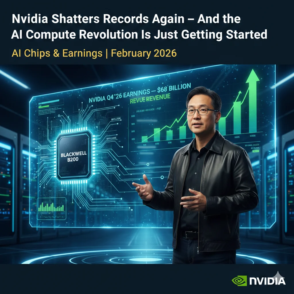 Nvidia’s $68B Monster Quarter: Why the AI Revolution is Just Finding Its Second Wind