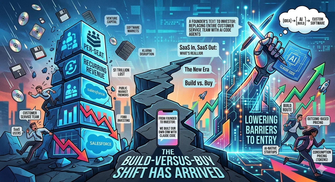 Coding Agents vs. Enterprise Giants: Why it's Suddenly Cheaper to Build Your Own Software.