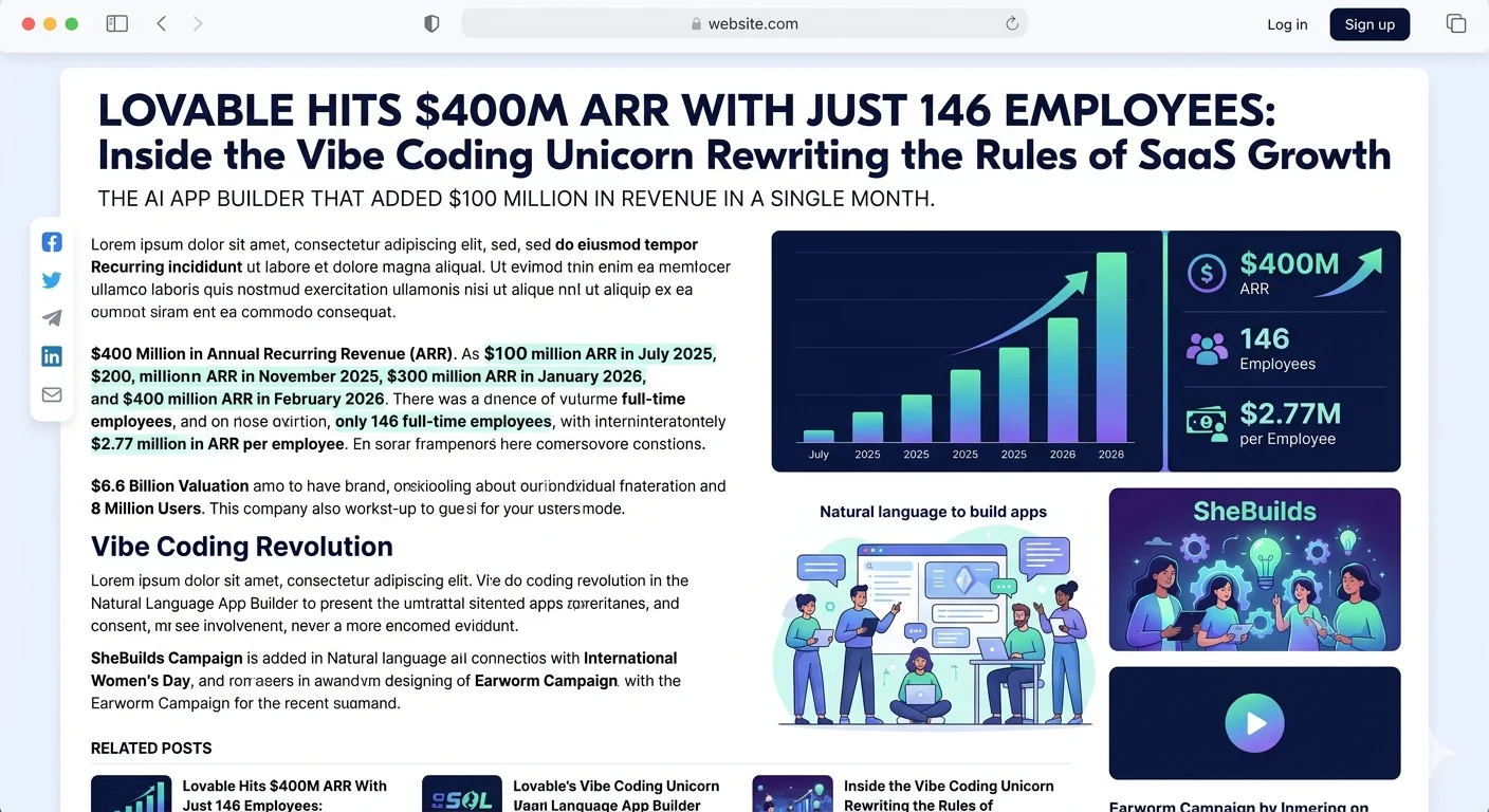 From $0 to $6.6 Billion: The Meteoric Rise of Stockholm’s Newest AI Giant.