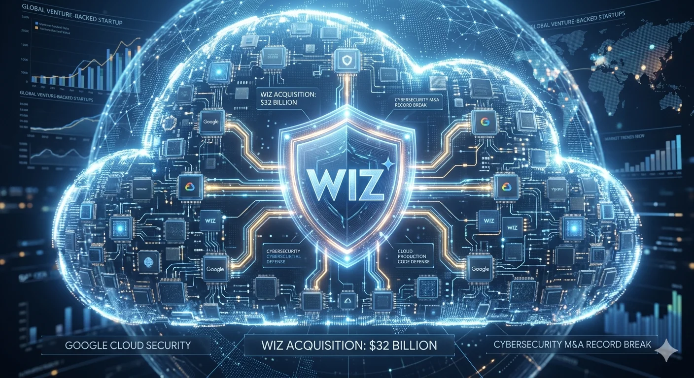 Google Shakes the Tech World: The $32 Billion Wiz Deal is Officially the Largest in VC History