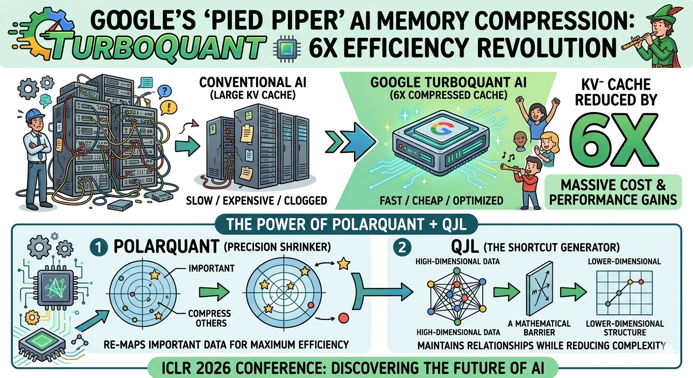Is TurboQuant the real-life Pied Piper? Google’s new AI compression explained.