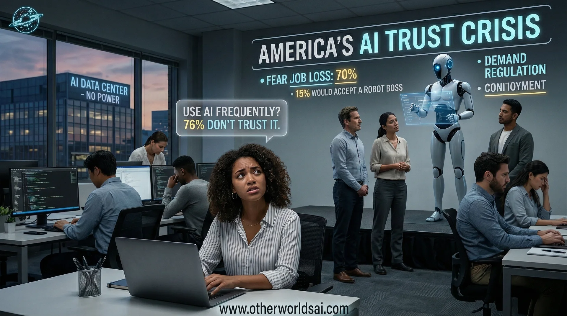 The Rise of the Robot Manager: Why 15% of Americans Would Now Accept an AI Boss.