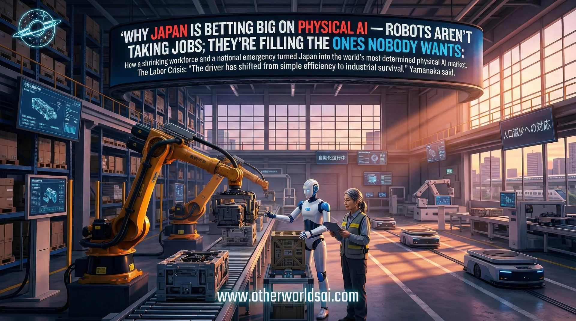 Japan’s Survival: The Physical AI Be:No Workers Left: Japan’s AI Revolution