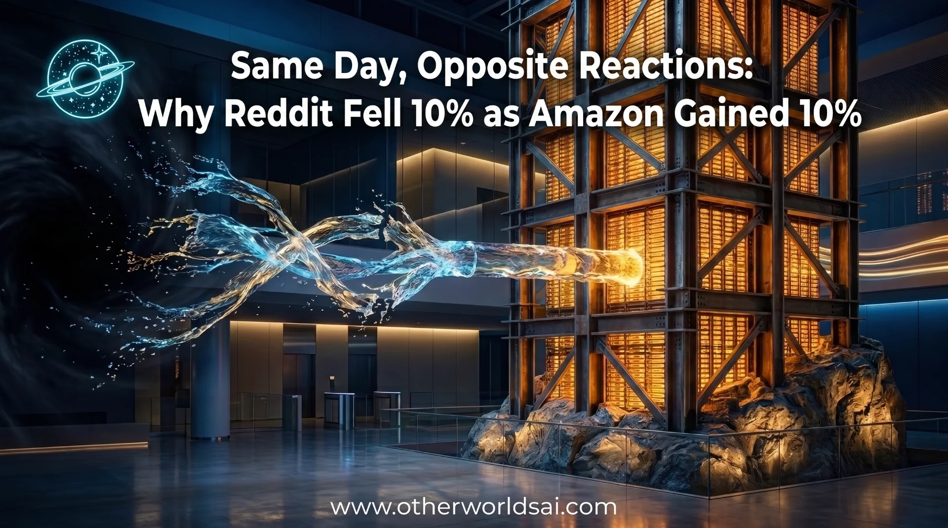 Same Day, Opposite Reactions: Why Reddit Fell 10% as Amazon Gained 10%