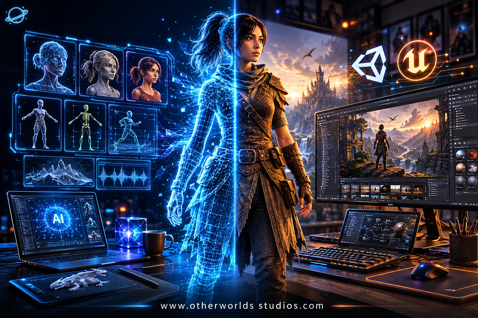 Can AI 3D Generators Really Replace Unity and Unreal Engine? 