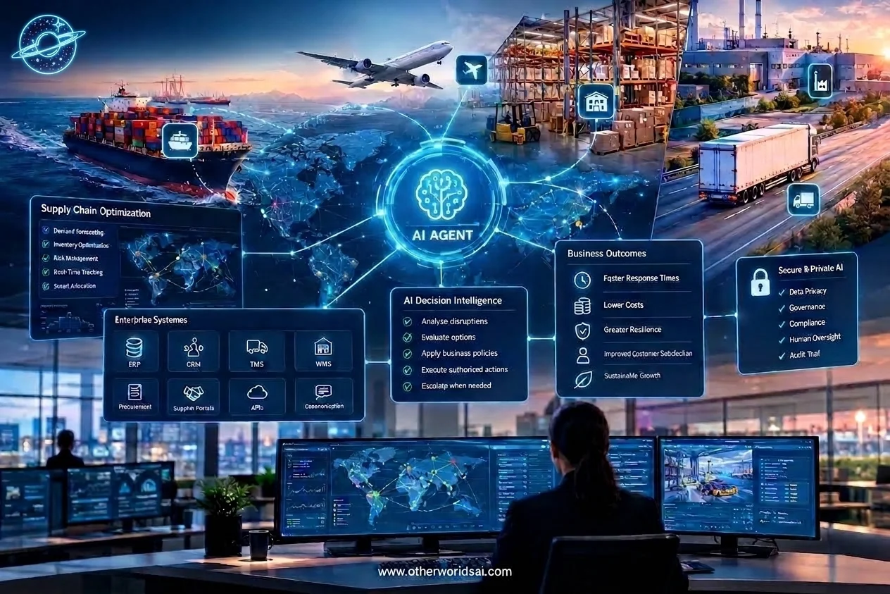 AI Agents and Enterprise AI: How Intelligent Automation Is Transforming Supply Chains and Business