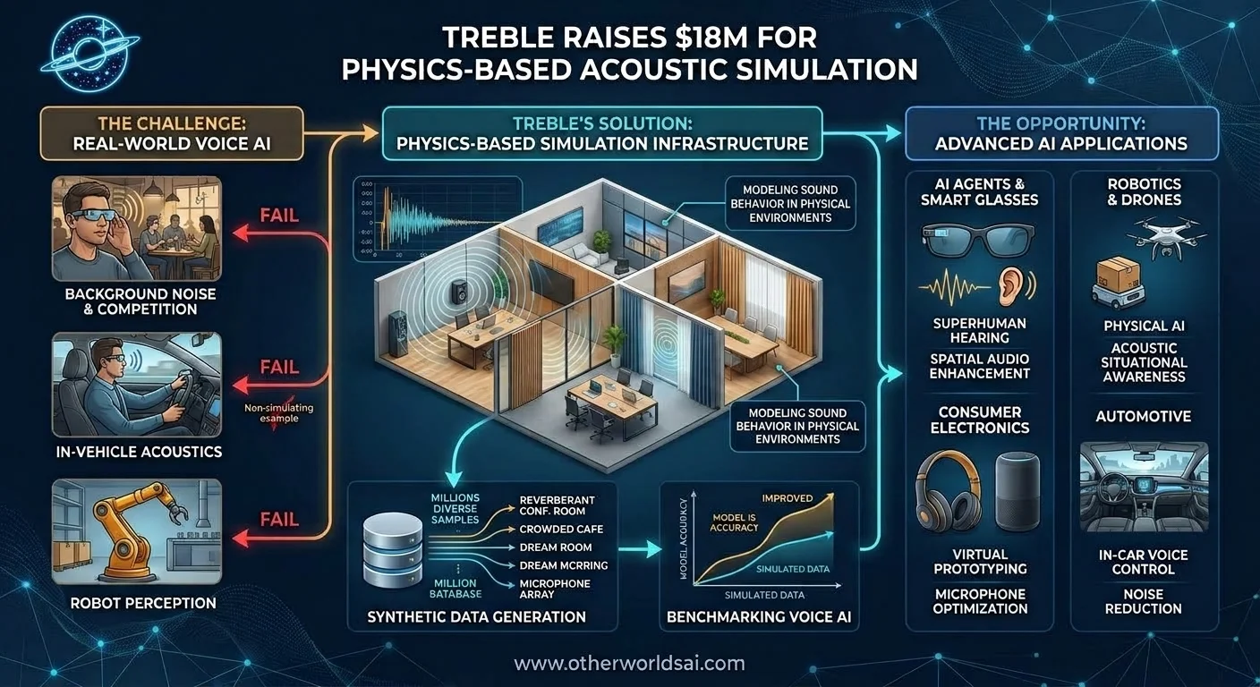 Treble Raises $18M to Build Physics-Based Simulation for Voice AI