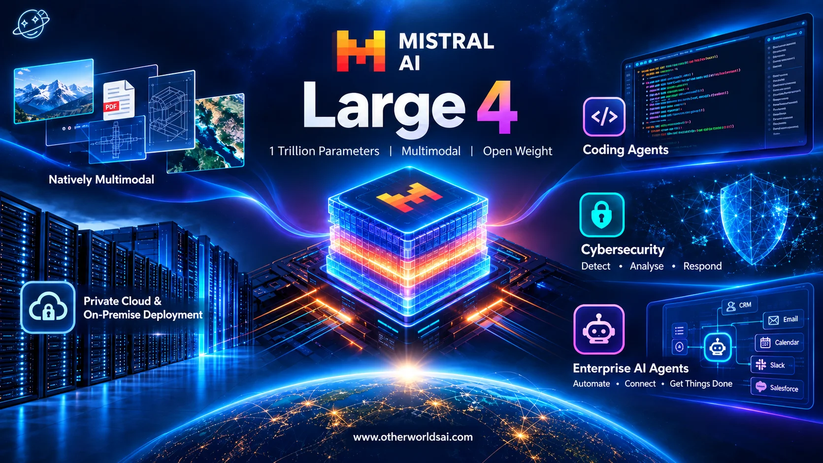 Mistral Large 4: The 1T-Parameter Model Built for AI Coding and Cybersecurity